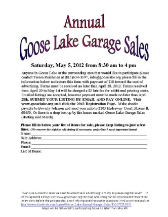 2012 Registration Form